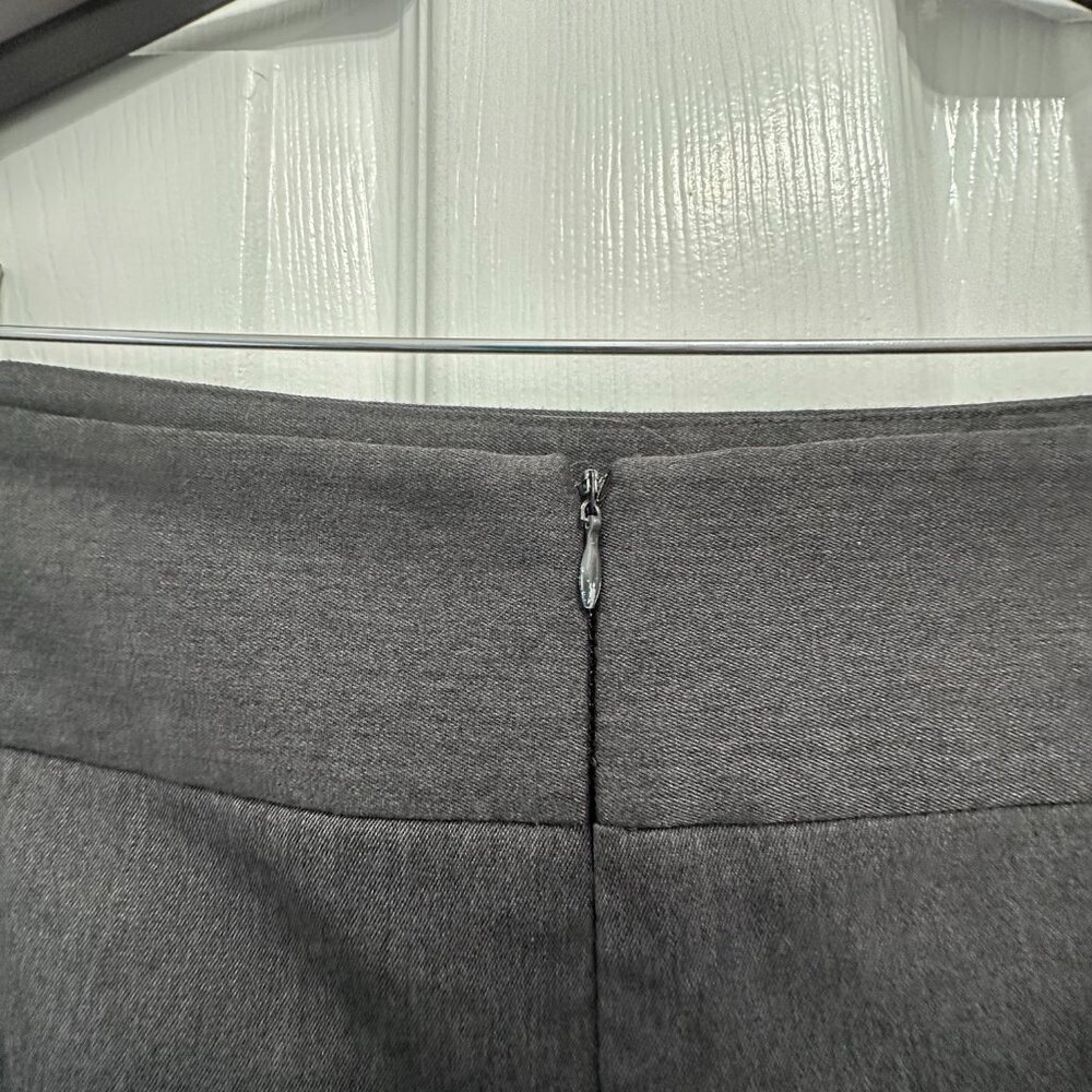 Anne Klein Charcoal Gray Pencil Suit Skirt Size 16 - Picture 4 of 6